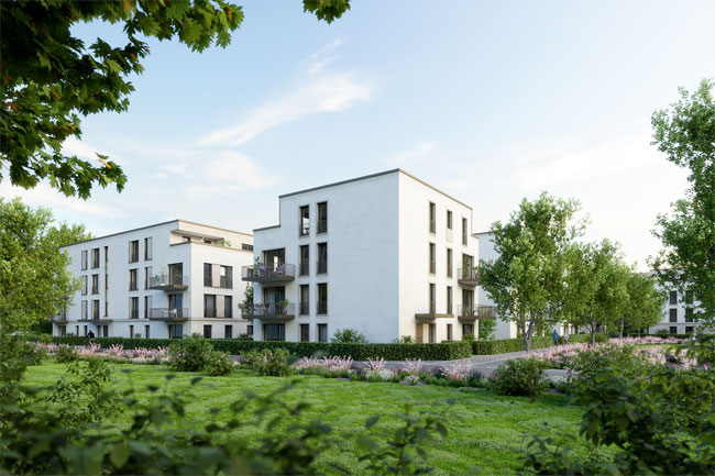 Visualisierung Wohnanlage