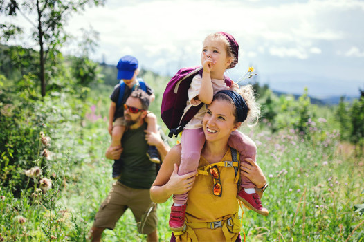 Wandern mit Familie